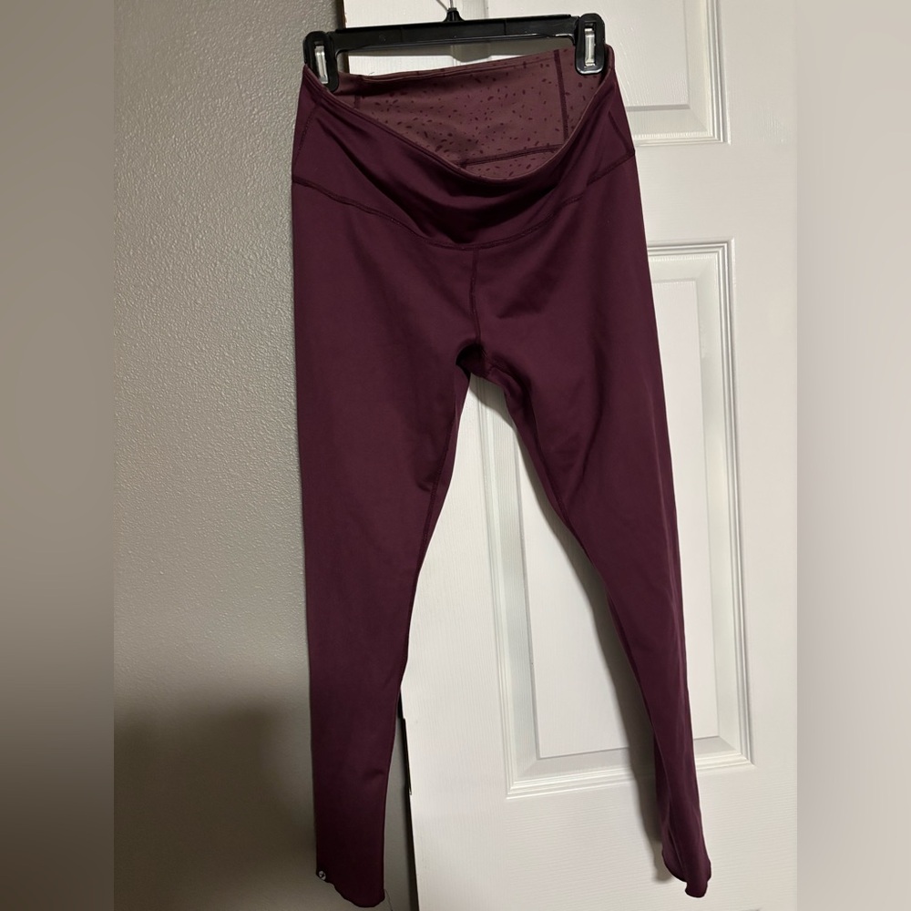 Oiselle Purple Leggings